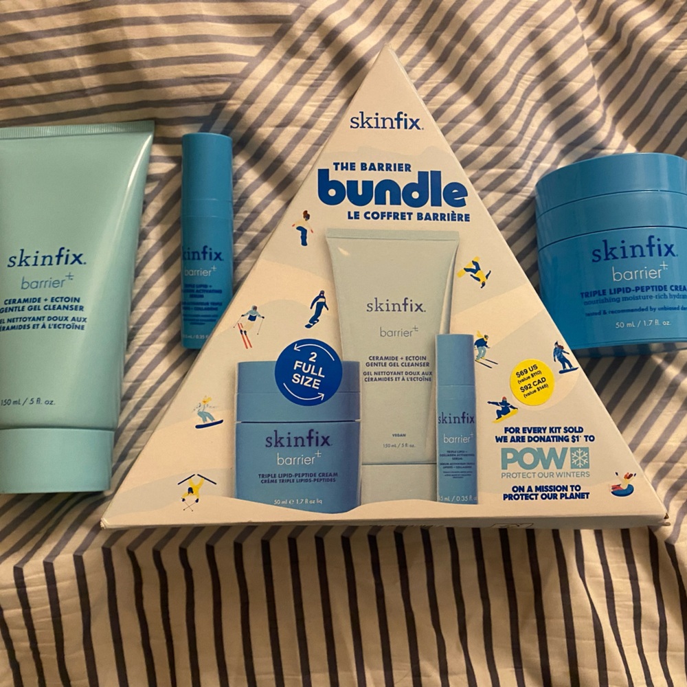 2 SkinFix the Barrier Bundle Hydrating + Plumping Trio(s)